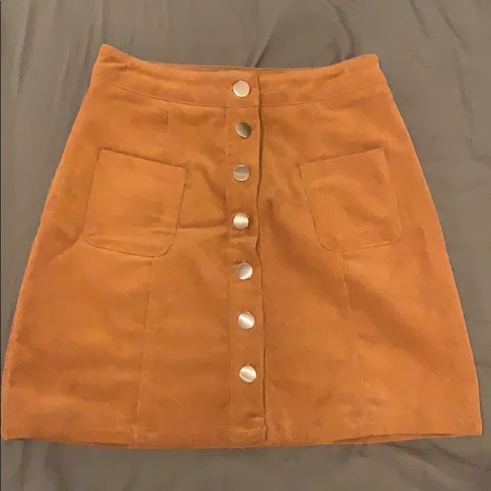 Corduroy Skirt